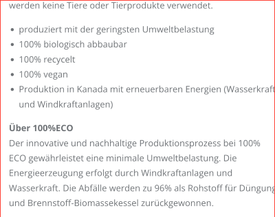 Greenwashing bei Klopapier