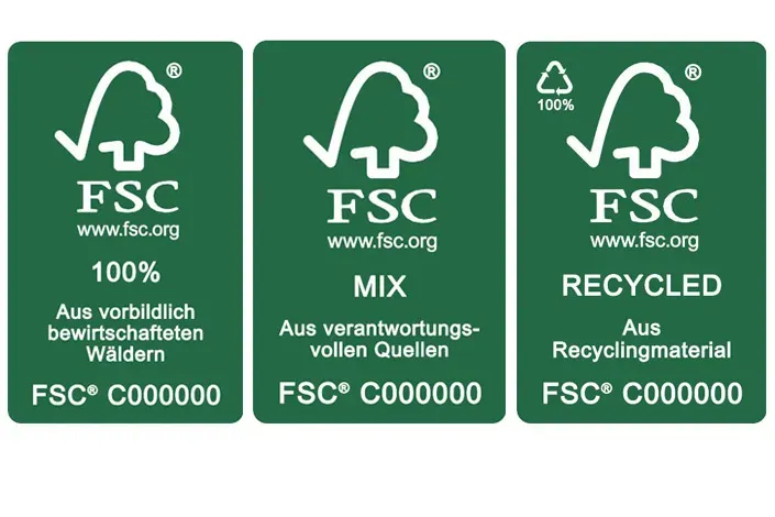 FSC-Siegel auf Toilettenpapier
