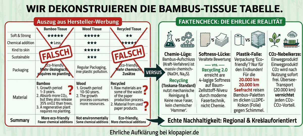 Das schmutzige Geheimnis der grünen Bambus-Grafiken.